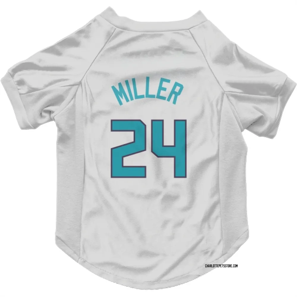 Charlotte Hornets Brandon Miller White Pet Jersey for Dog & Cat