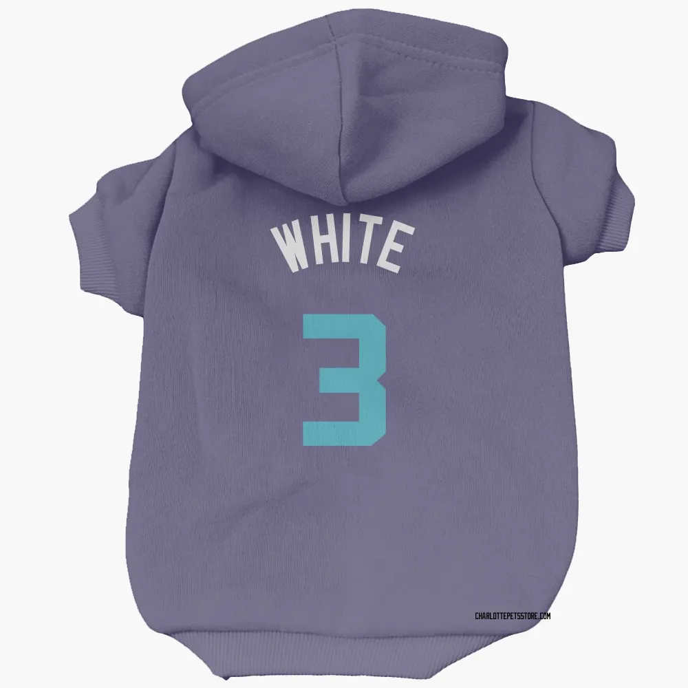 Charlotte Hornets Coby White Purple Pet Hoodie for Dog & Cat