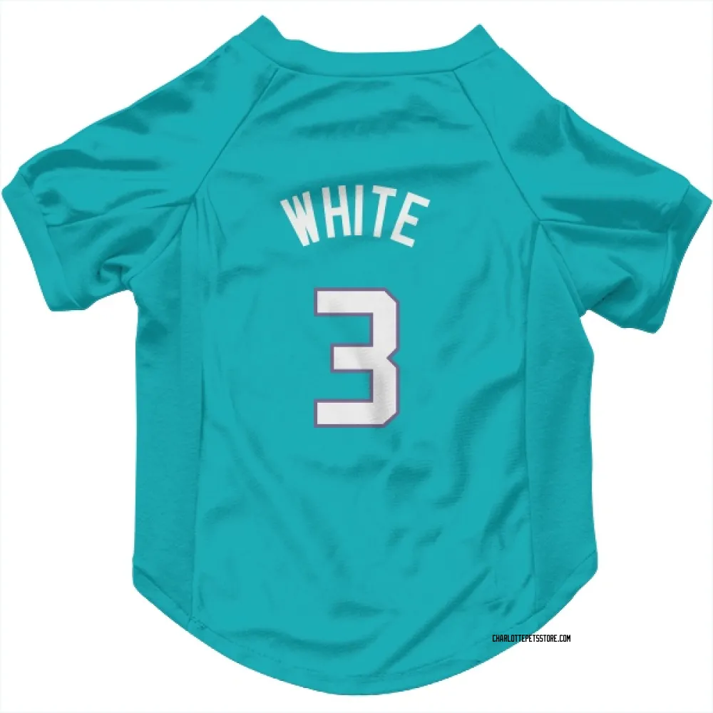Charlotte Hornets Coby White Teal Pet Jersey for Dog & Cat