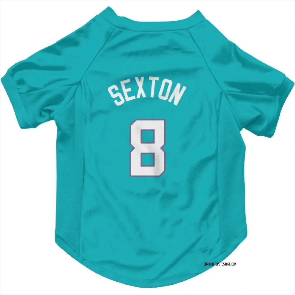 Charlotte Hornets Collin Sexton Teal Pet Jersey for Dog & Cat