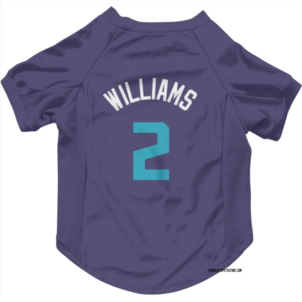 Charlotte Hornets Grant Williams Purple Pet Jersey for Dog & Cat