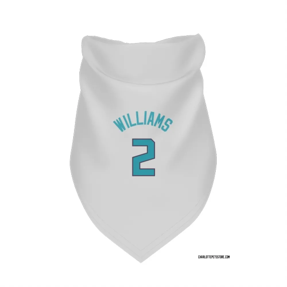 Charlotte Hornets Grant Williams White Pet Bandana for Dog & Cat