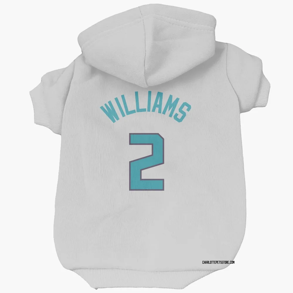 Charlotte Hornets Grant Williams White Pet Hoodie for Dog & Cat
