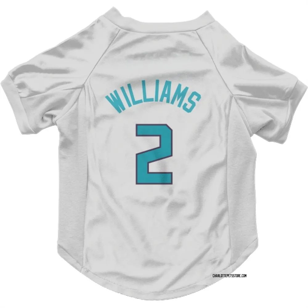 Charlotte Hornets Grant Williams White Pet Jersey for Dog & Cat