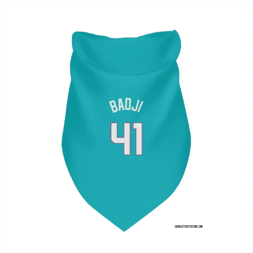 Charlotte Hornets Ibou Badji Teal Pet Bandana for Dog & Cat