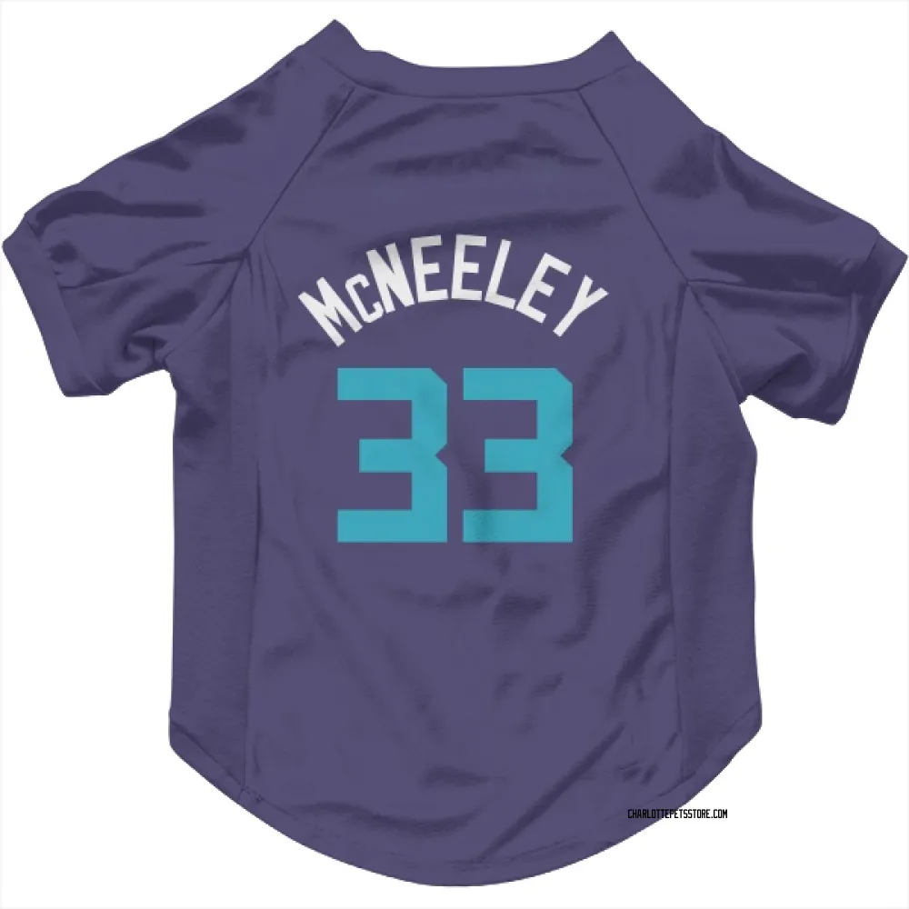 Charlotte Hornets Liam McNeeley Purple Pet Jersey for Dog & Cat
