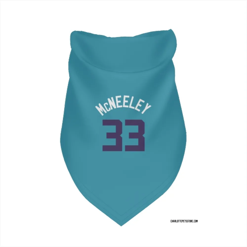 Charlotte Hornets Liam McNeeley Teal Purple Pet Bandana for Dog & Cat