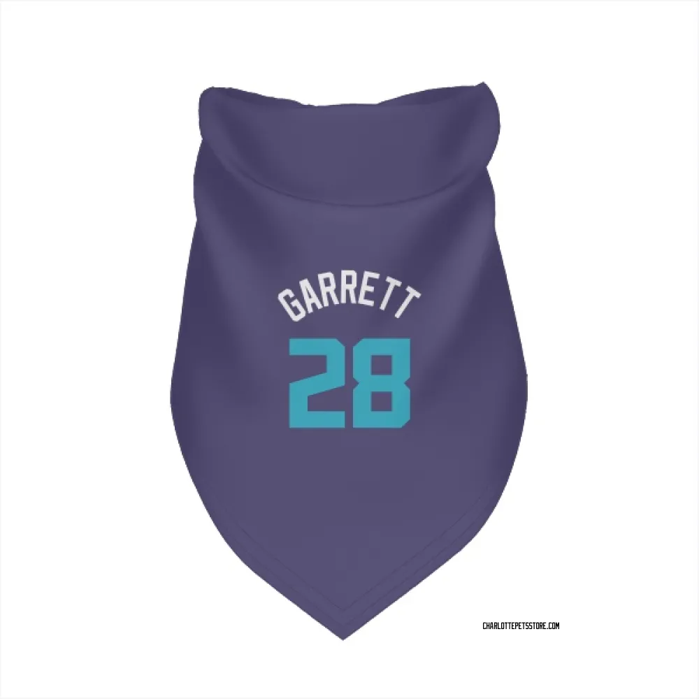 Charlotte Hornets Marcus Garrett Purple Pet Bandana for Dog & Cat