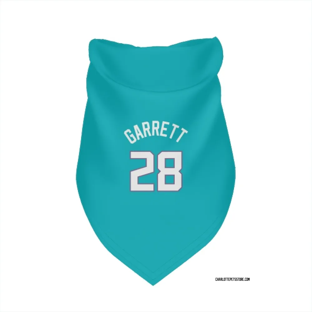 Charlotte Hornets Marcus Garrett Teal Pet Bandana for Dog & Cat