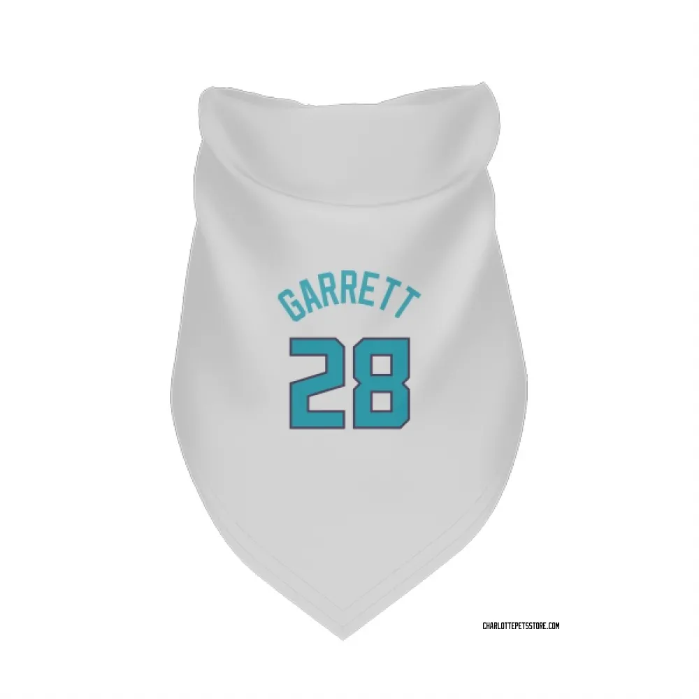 Charlotte Hornets Marcus Garrett White Pet Bandana for Dog & Cat