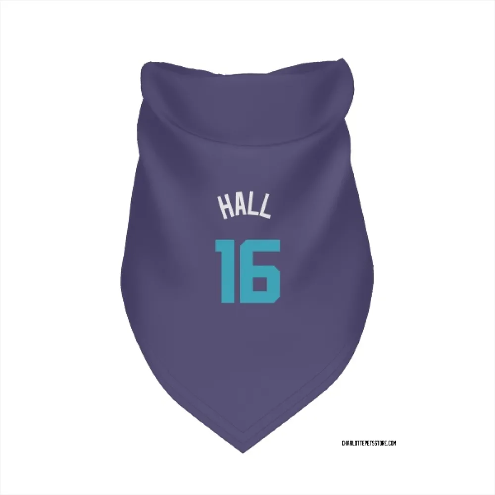 Charlotte Hornets PJ Hall Purple Pet Bandana for Dog & Cat