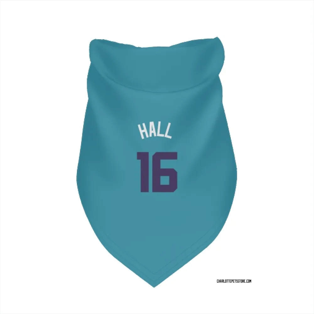 Charlotte Hornets PJ Hall Teal Purple Pet Bandana for Dog & Cat