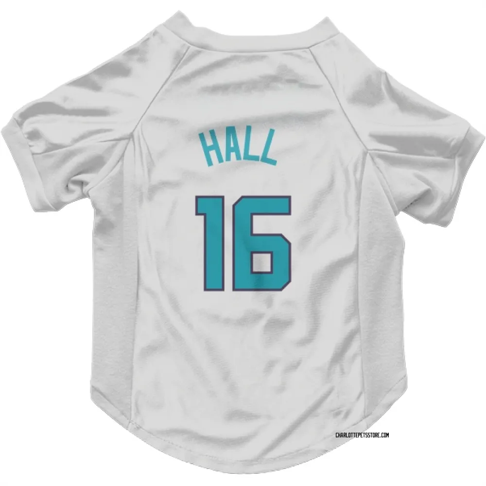 Charlotte Hornets PJ Hall White Pet Jersey for Dog & Cat