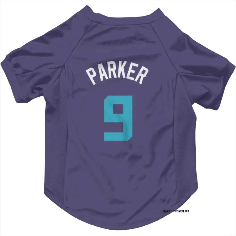 Charlotte Hornets Tony Parker Purple Pet Jersey for Dog & Cat