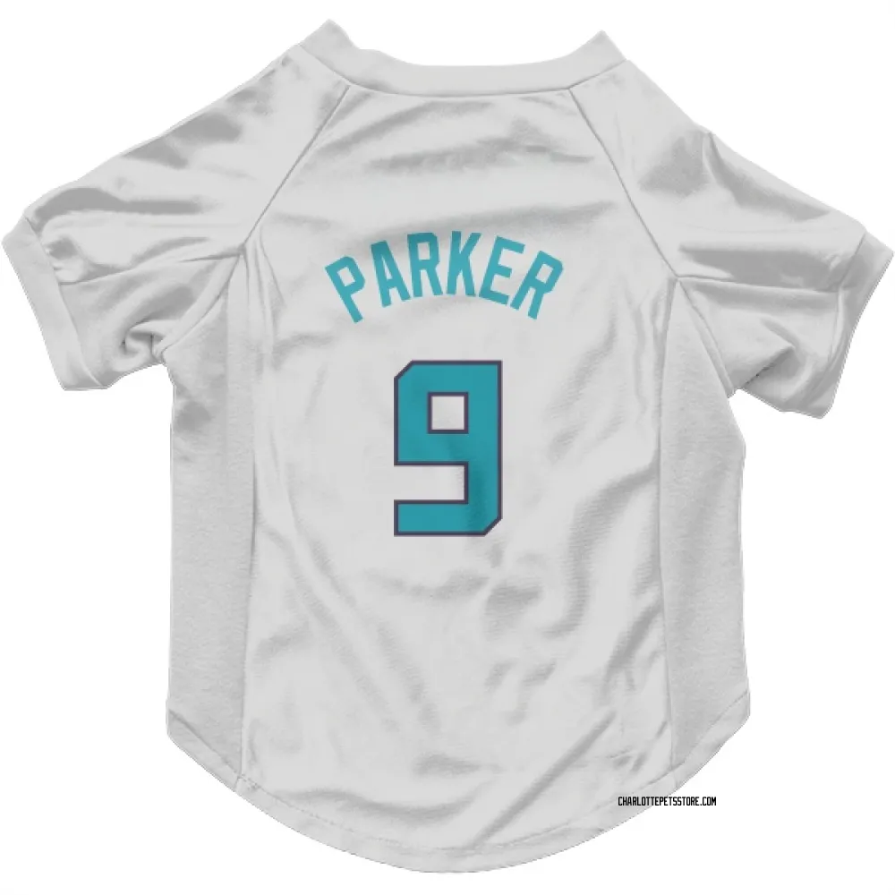 Charlotte Hornets Tony Parker White Pet Jersey for Dog & Cat